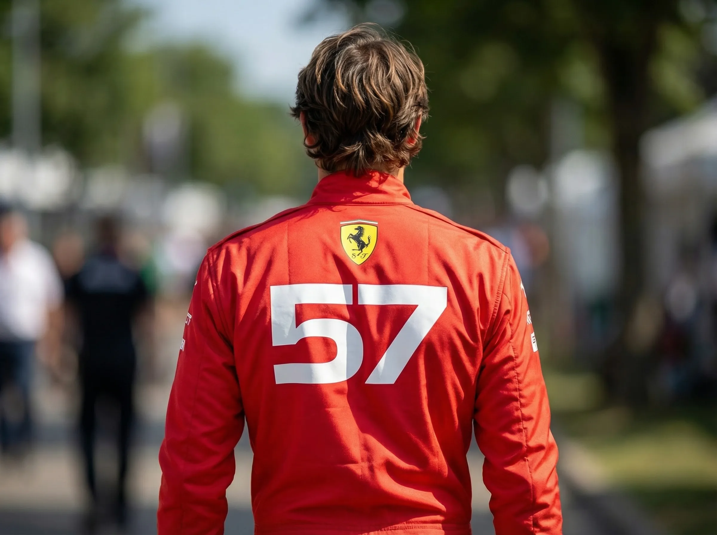 Alexander suited up in red for the final time ahead of the 2025 season closer