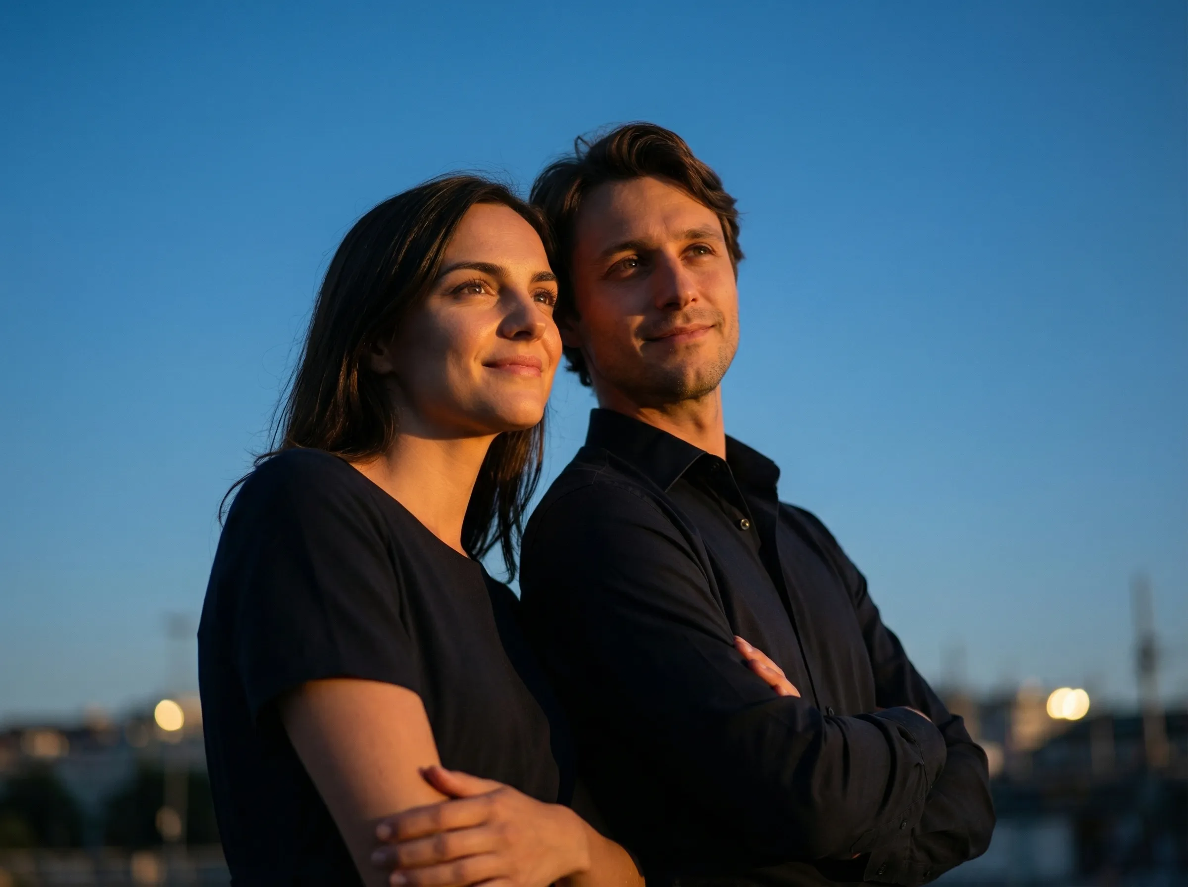 Amy and Alexander celebrating their partnership at the Miami Grand Prix